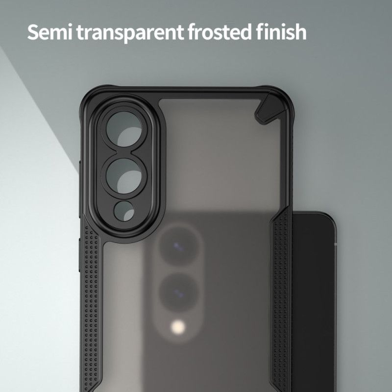 Skal Samsung Galaxy S25 5g Edge Borstad Genomskinlig