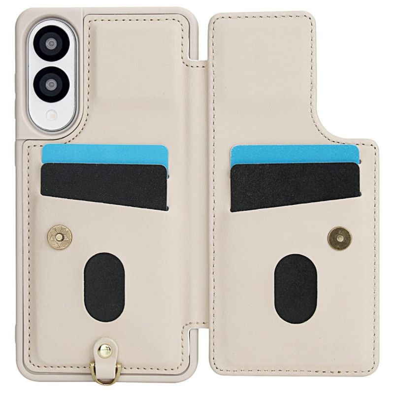 Skal Samsung Galaxy S25 5g Edge Korthållare Med Blommigt Snodd