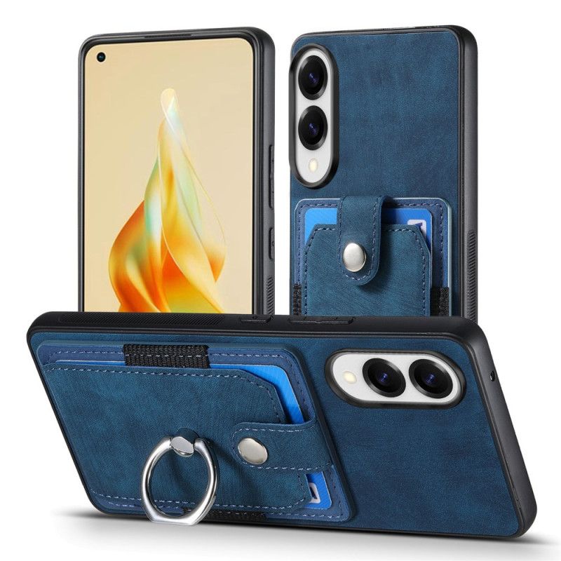 Skal Samsung Galaxy S25 5g Edge Korthållare Och Ringhållare