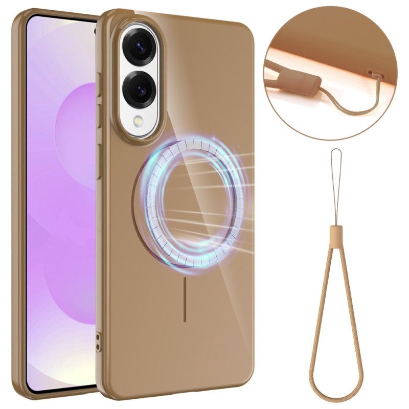 Skal Samsung Galaxy S25 5g Edge Magsafe-kompatibel Med Rem