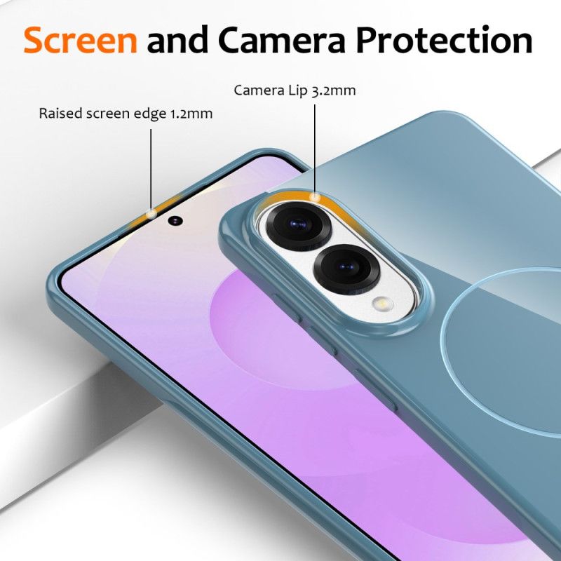 Skal Samsung Galaxy S25 5g Edge Magsafe-kompatibel Med Rem