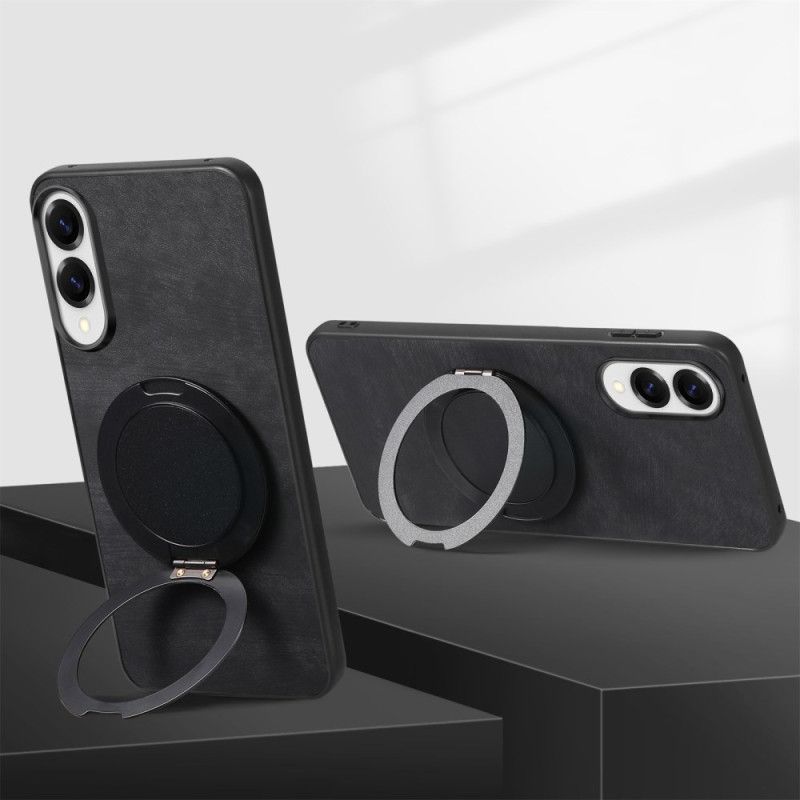 Skal Samsung Galaxy S25 5g Edge Mockaeffekt Med Roterande Stativ