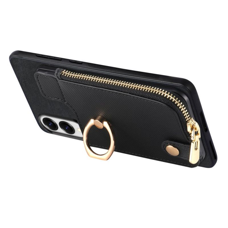 Skal Samsung Galaxy S25 5g Edge Plånbok Och Stativ