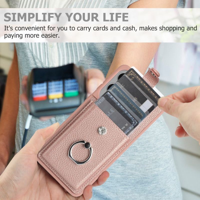 Skal Samsung Galaxy S25 5g Edge Ringhållare Och Korthållare