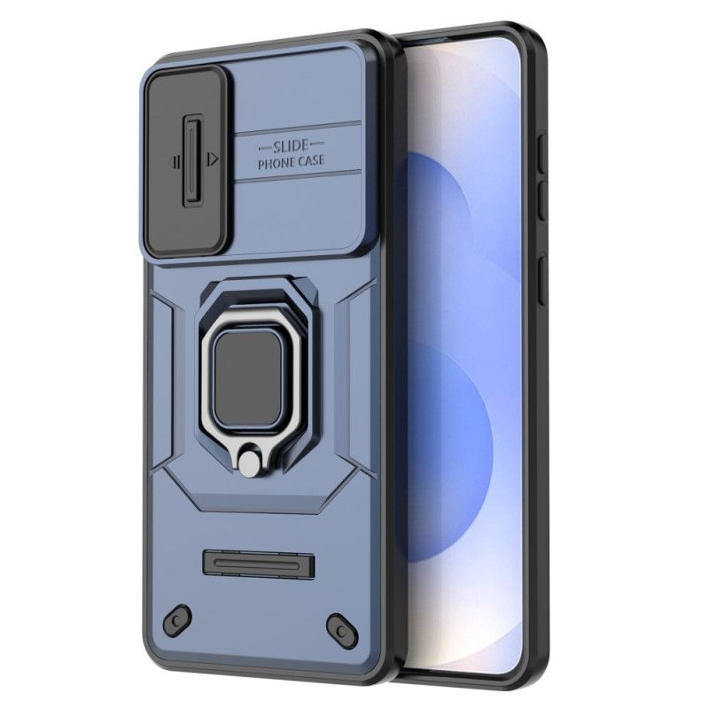 Skal Samsung Galaxy S25 5g Edge Slitstark Ring Med Linsskydd