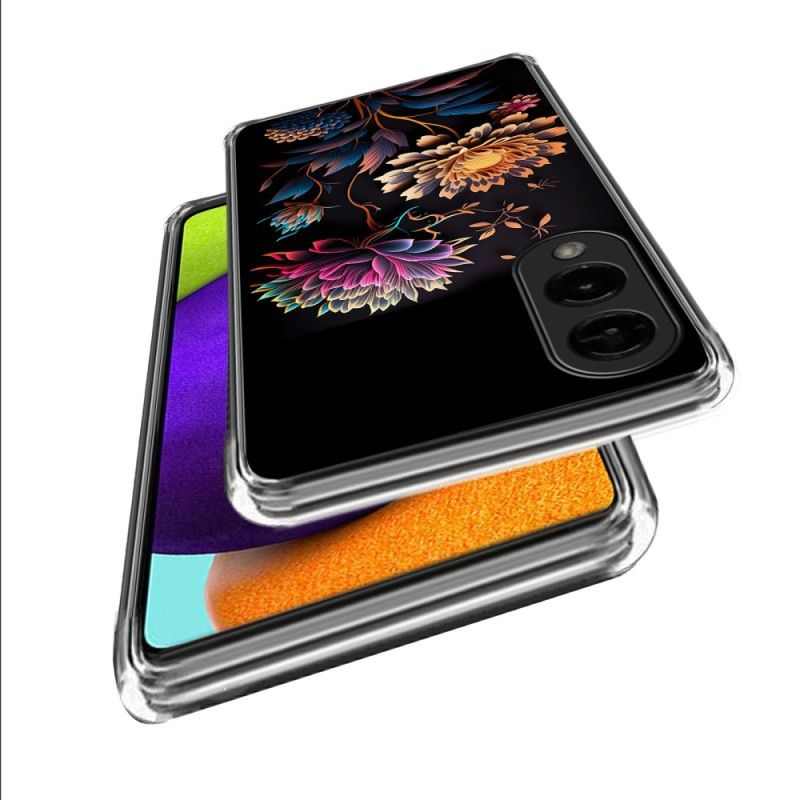 Skal Samsung Galaxy S25 5g Edge Telefonfodral Färgglada Blommor