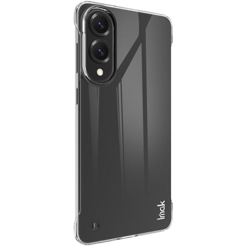 Skal Samsung Galaxy S25 5g Edge Telefonfodral Förstärkt Genomskinlig Imak