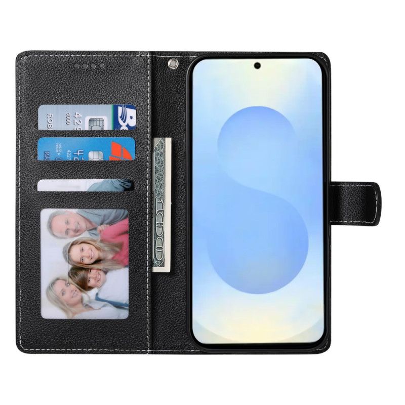 Skyddsfodral Samsung Galaxy S25 5g Edge Konstläder