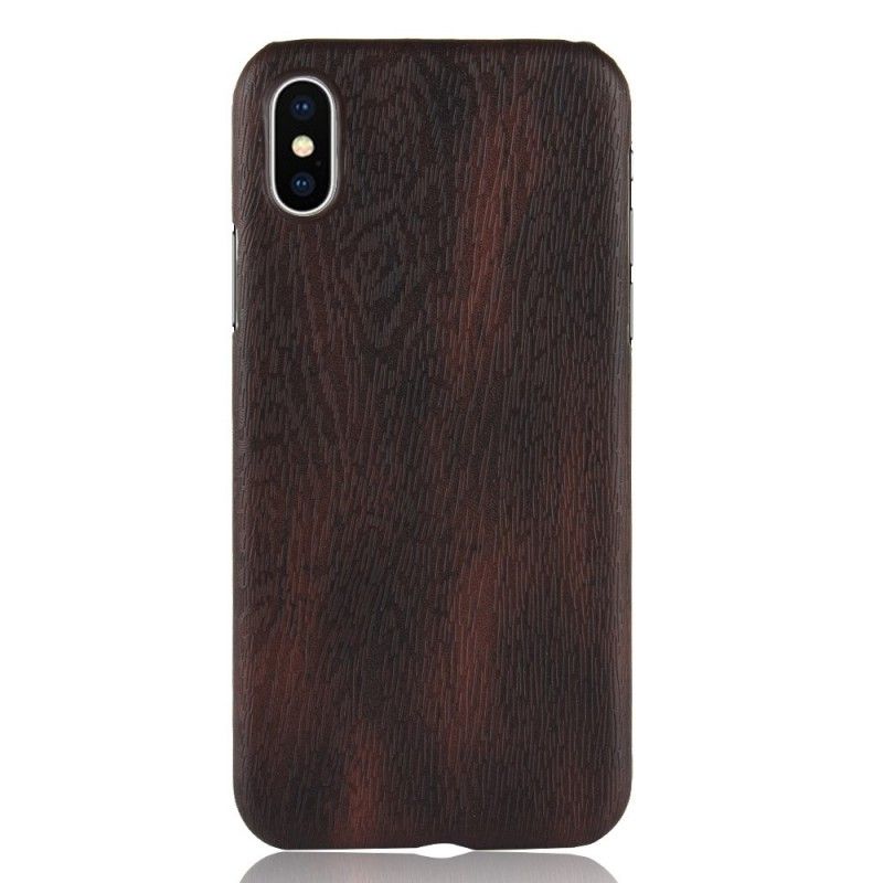 Skal iPhone XR Svart Elementserie I Trä