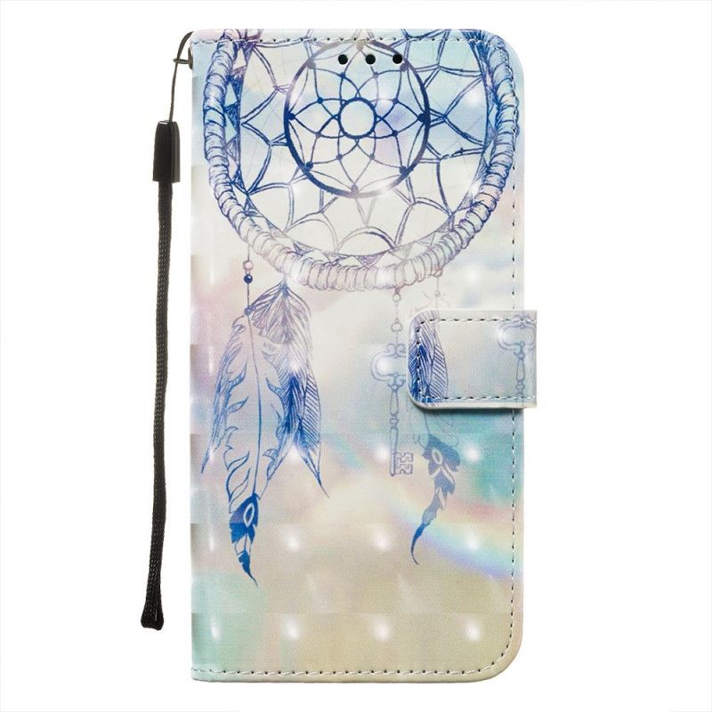Fodral Huawei Mate 30 Pro Vit Akvarell Drömfångare