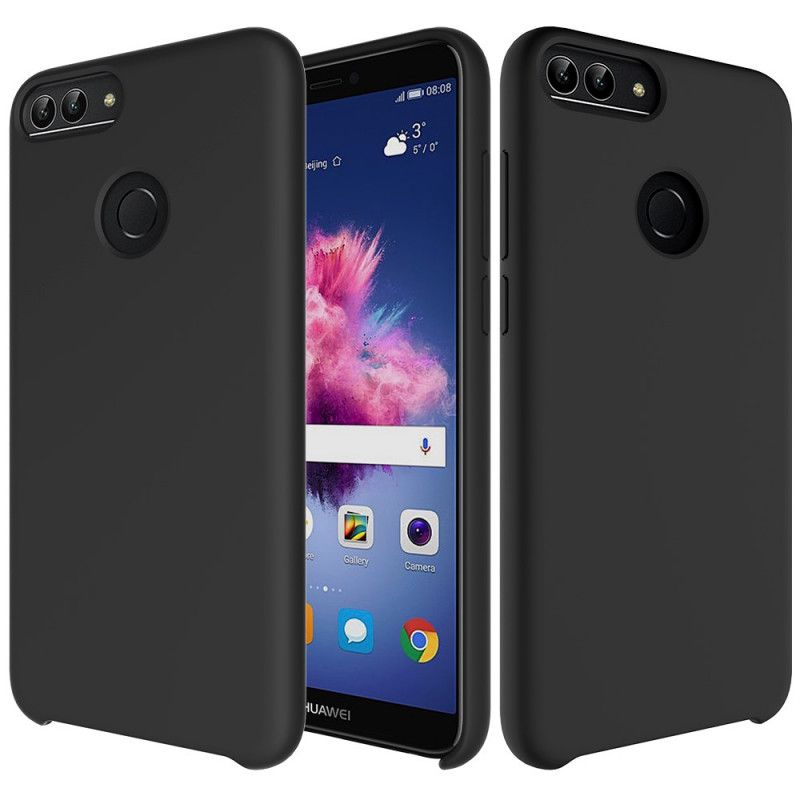 Skal för Honor 9 Lite Grön Flytande Silikon Design
