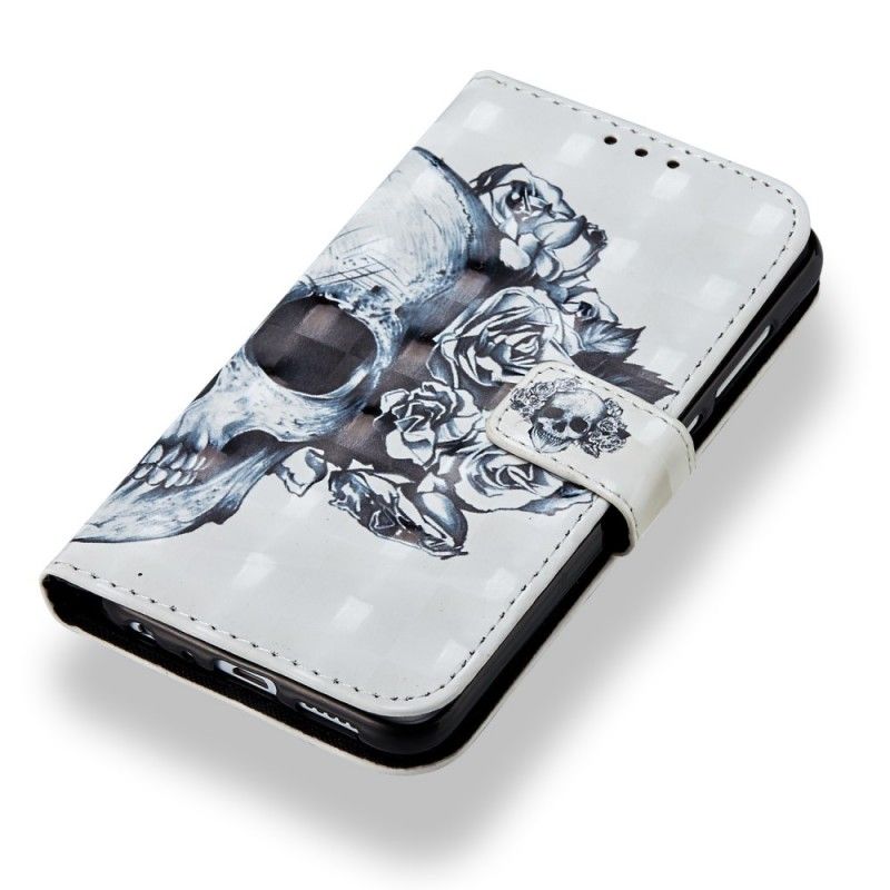 Skyddsfodral Honor 9 Lite 3D Blommaskalle
