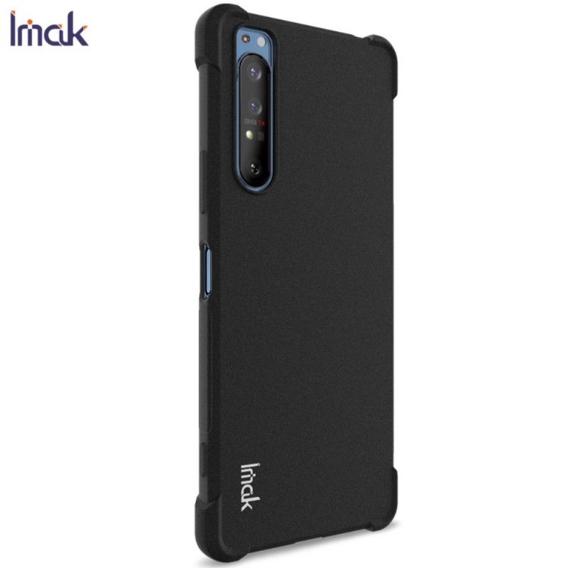 Skal Sony Xperia 1 II Svart Imak Silkeslen