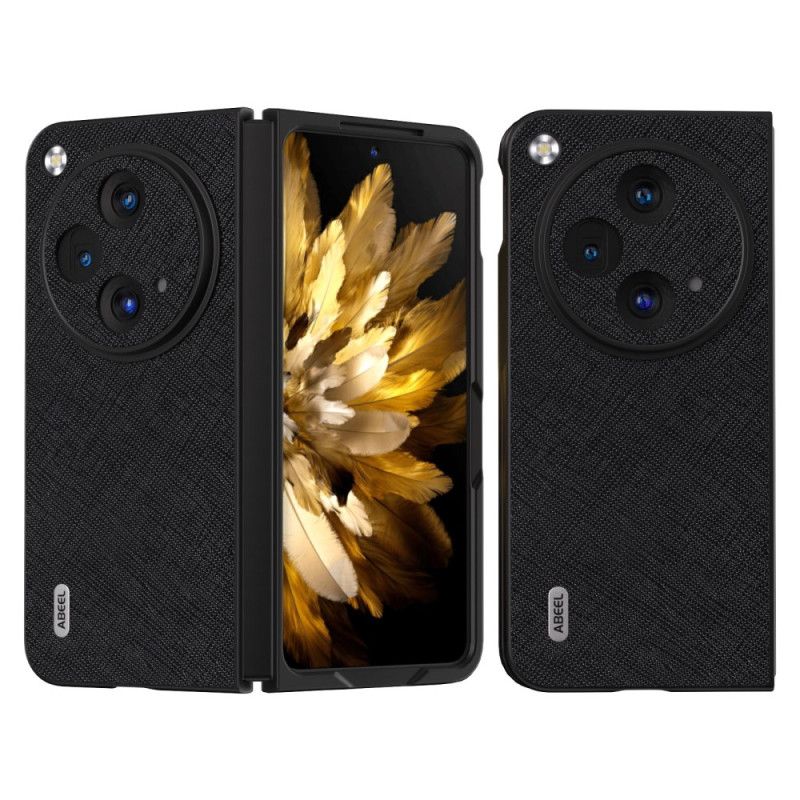 Skal Oppo Find N3 Äkta Vävt Läder Abeel