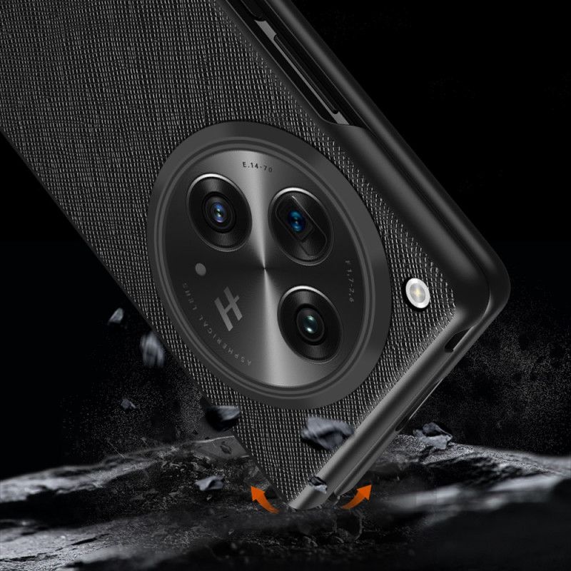 Skal Oppo Find N3 Öppen Vävd Textur