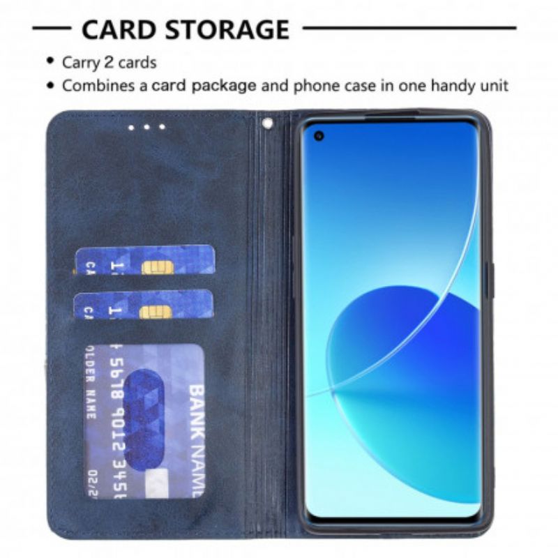 Folio-fodral Oppo Reno 6 Pro 5g Telefonfodral Artist Style