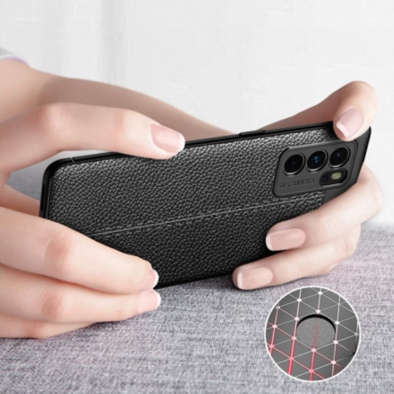 Skal Oppo Reno 6 Pro 5g Litchi-lädereffekt