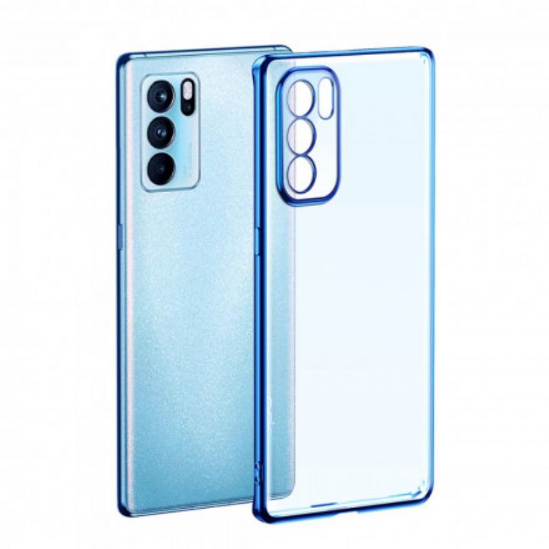 Skal Oppo Reno 6 Pro 5g Transparent Edges Style Metal Sulada