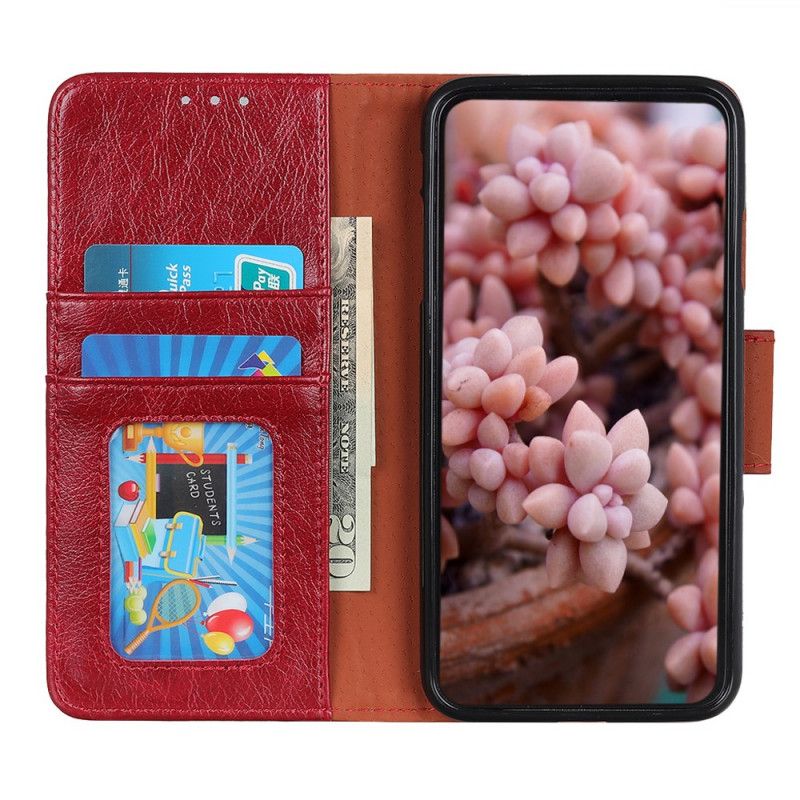Fodral för Huawei P40 Pro Svart Split Nappaskinn