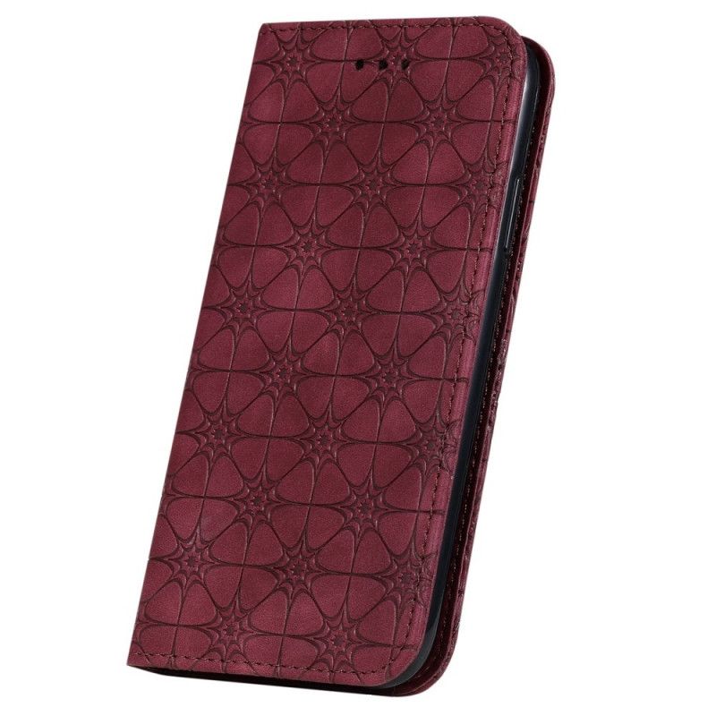 Folio-fodral Huawei P40 Pro Grön Stjärntryck
