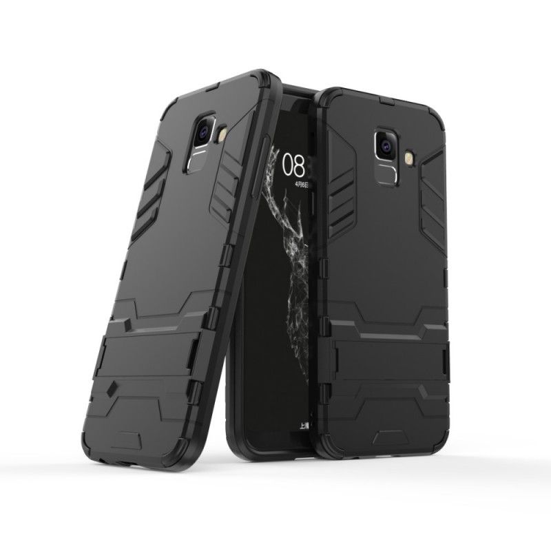 Skal Samsung Galaxy A6 Plus Svart Mobilskal Ultrabeständig