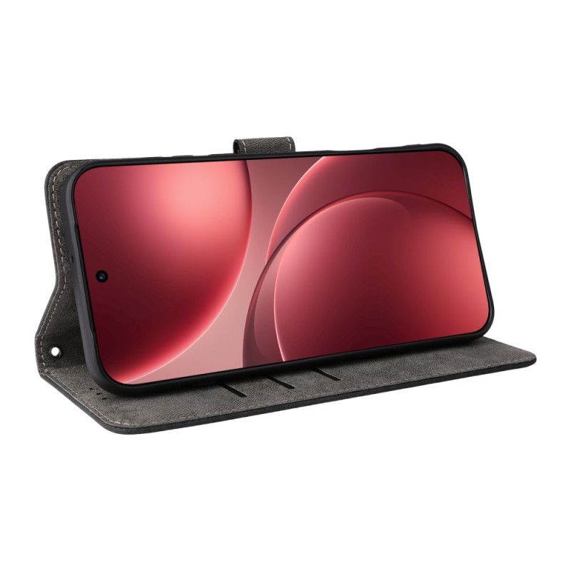 Fodral Oppo Find X9 Pro 5g Mockaeffekt Med Remmar