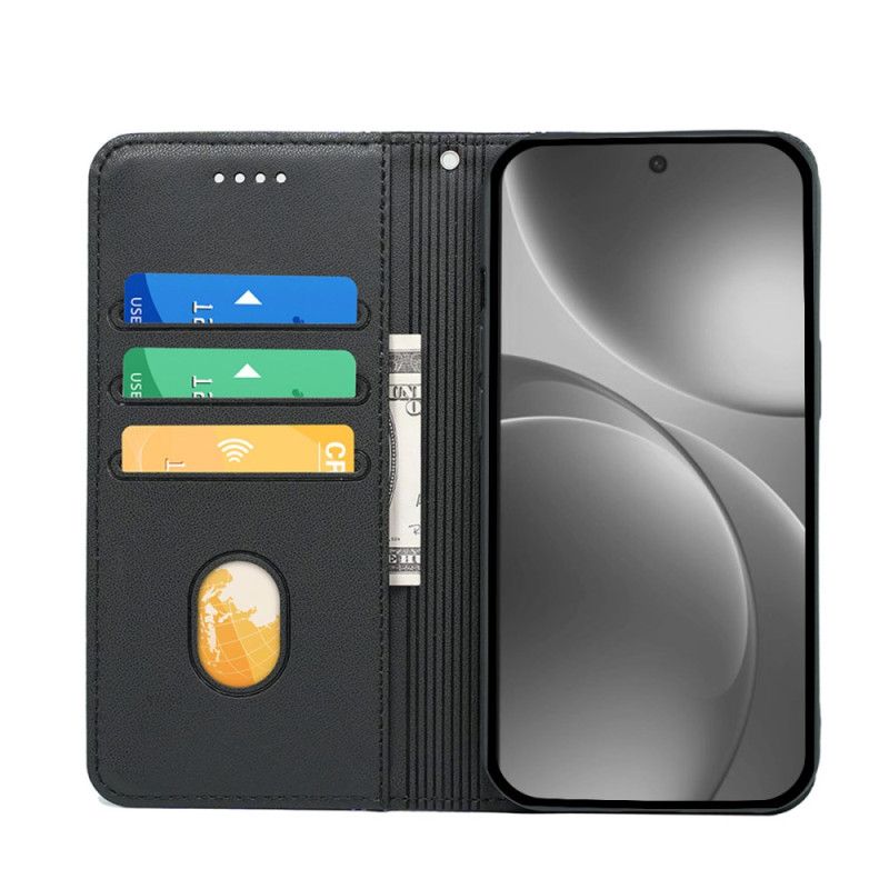 Folio-fodral Oppo Find X9 Pro 5g Kantband Med Rem