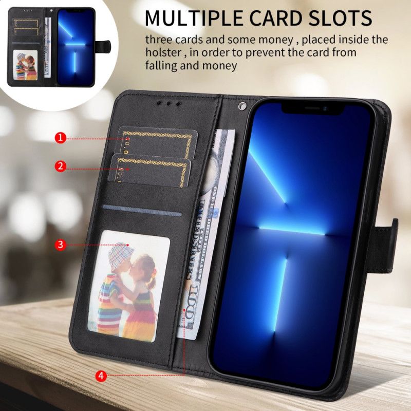 Läderfodral Oppo Find X9 Pro 5g Telefonfodral Lädereffekt