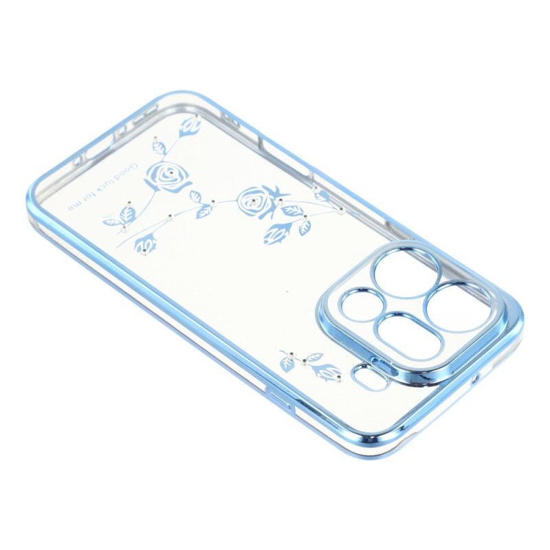 Skal Oppo Find X9 Pro 5g Kadem Blommor Och Strass