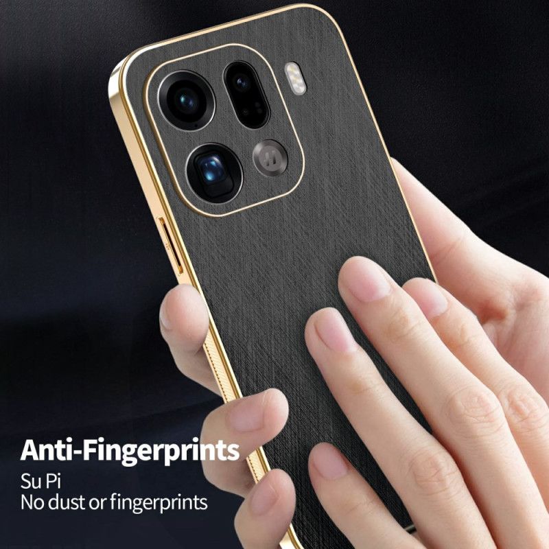 Skal Oppo Find X9 Pro 5g Kadem Lädereffekt