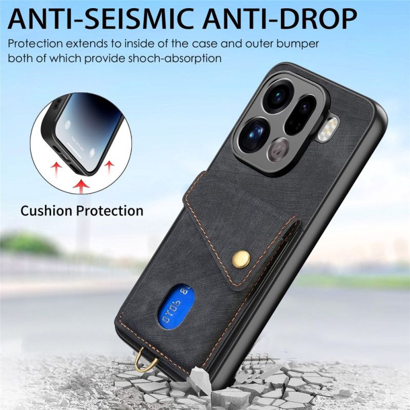 Skal Oppo Find X9 Pro 5g Korthållare Och Rem