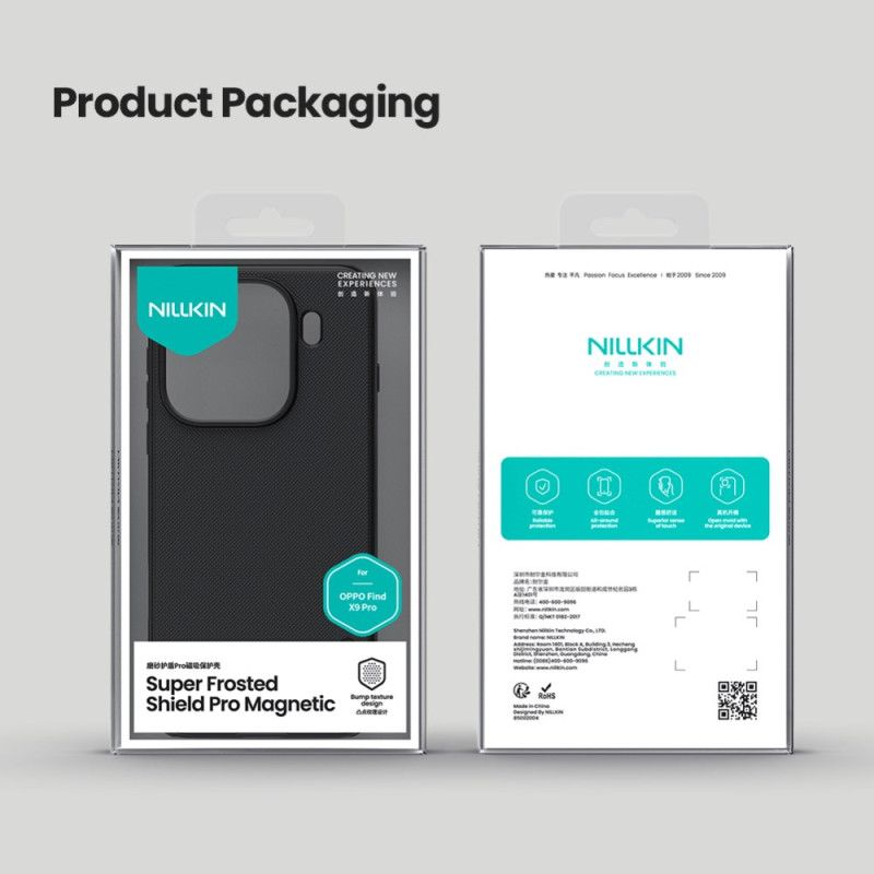 Skal Oppo Find X9 Pro 5g Magsafe Frosted Shield Pro Nillkin