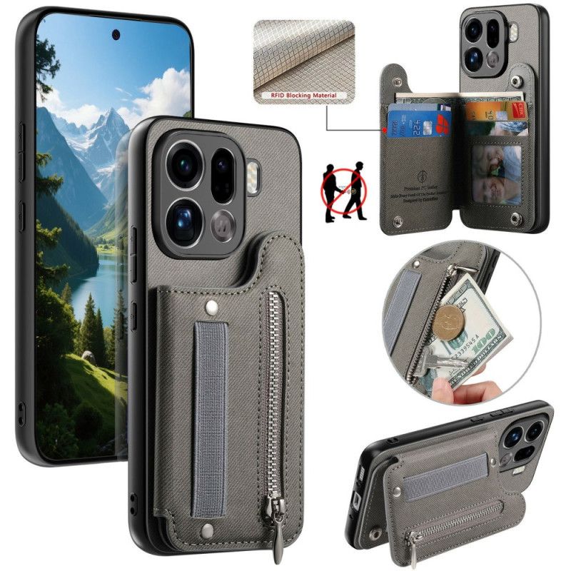 Skal Oppo Find X9 Pro 5g Rfid-plånbok