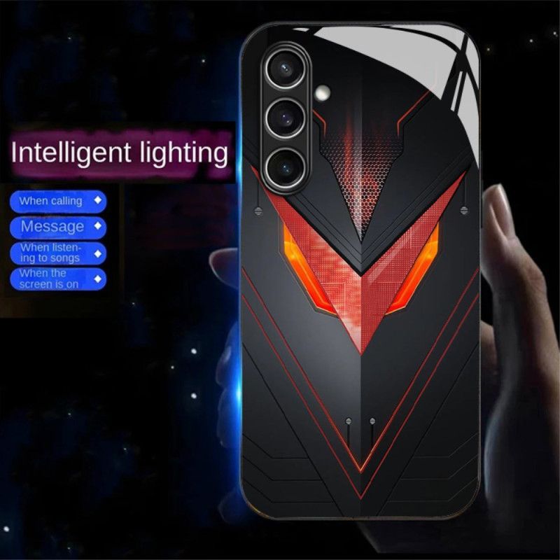 Skal Samsung Galaxy A16 5g Telefonfodral Ring Flash Series Red Triangle