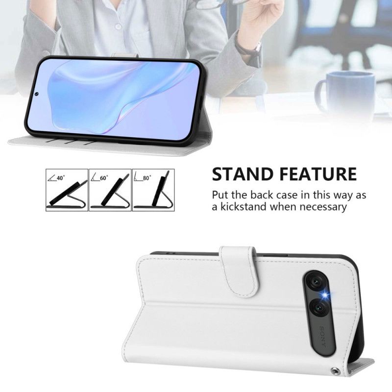 Fodral För Sony Xperia 10 Vii Konstläder