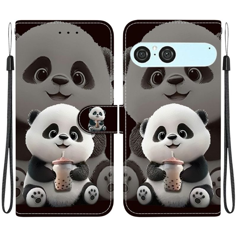 Fodral För Sony Xperia 10 Vii Panda Med Nappflaska