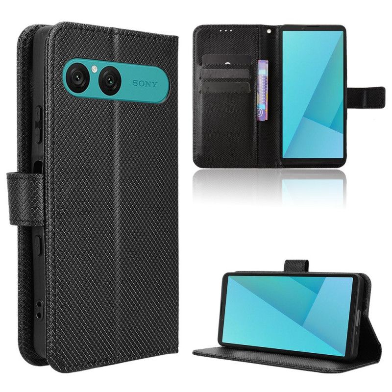 Fodral Sony Xperia 10 Vii Diamantstruktur