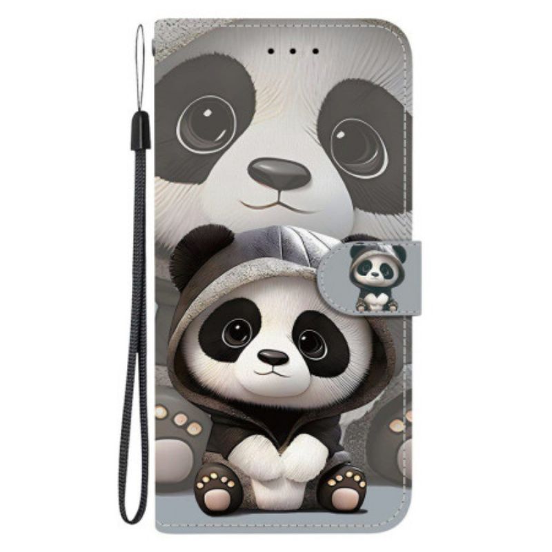 Fodral Sony Xperia 10 Vii Söt Panda