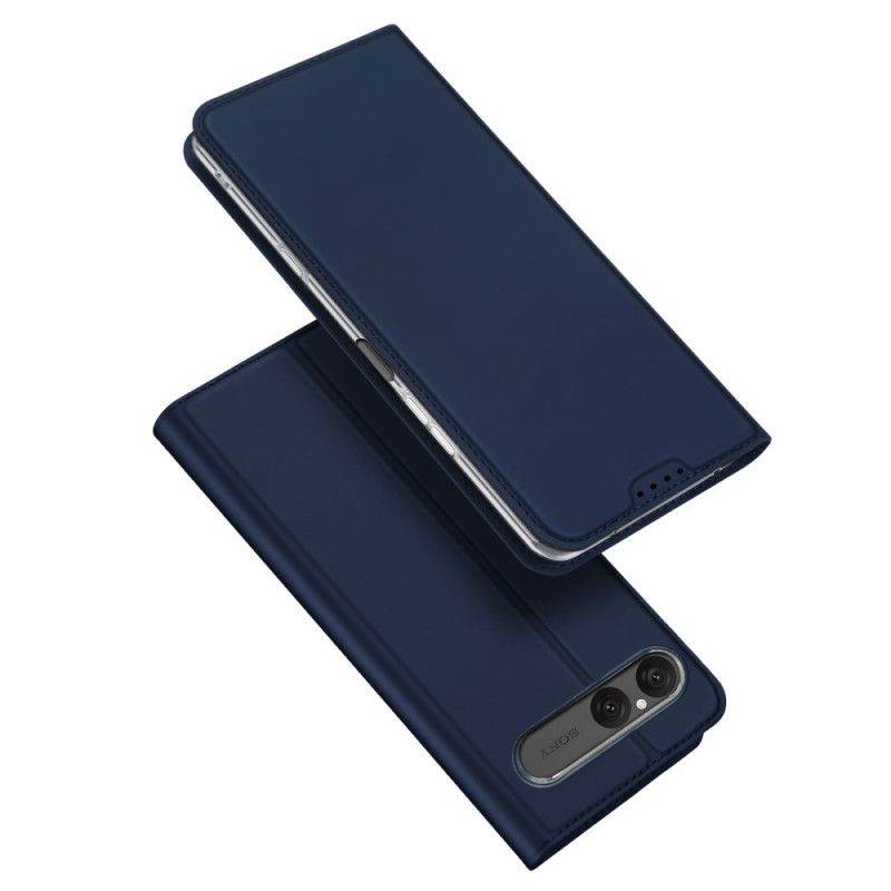 Folio-fodral Sony Xperia 10 Vii Skin Pro Series Dux Ducis