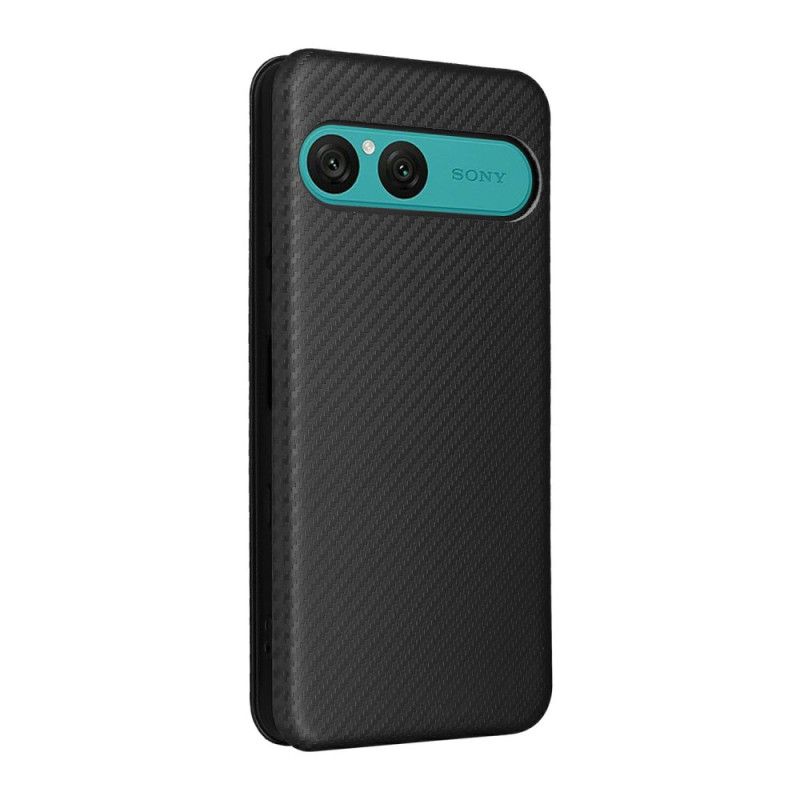 Folio-fodral Sony Xperia 10 Vii Telefonfodral Kolfiber
