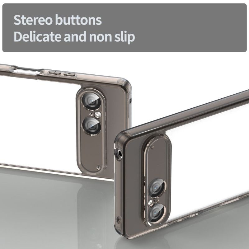 Skal Sony Xperia 10 Vii Genomskinlig Silikon