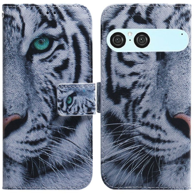 Skyddsfodral Sony Xperia 10 Vii Vit Tiger