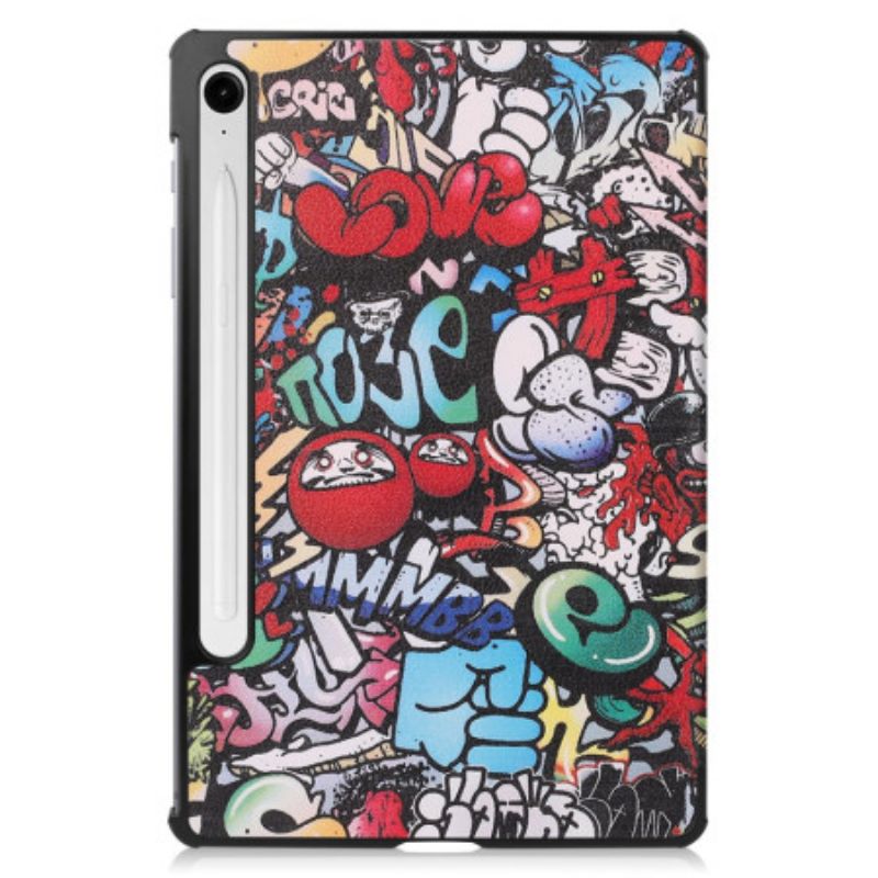 Samsung Galaxy Tab S10 Lite Förstärkt Graffiti-pennhållare