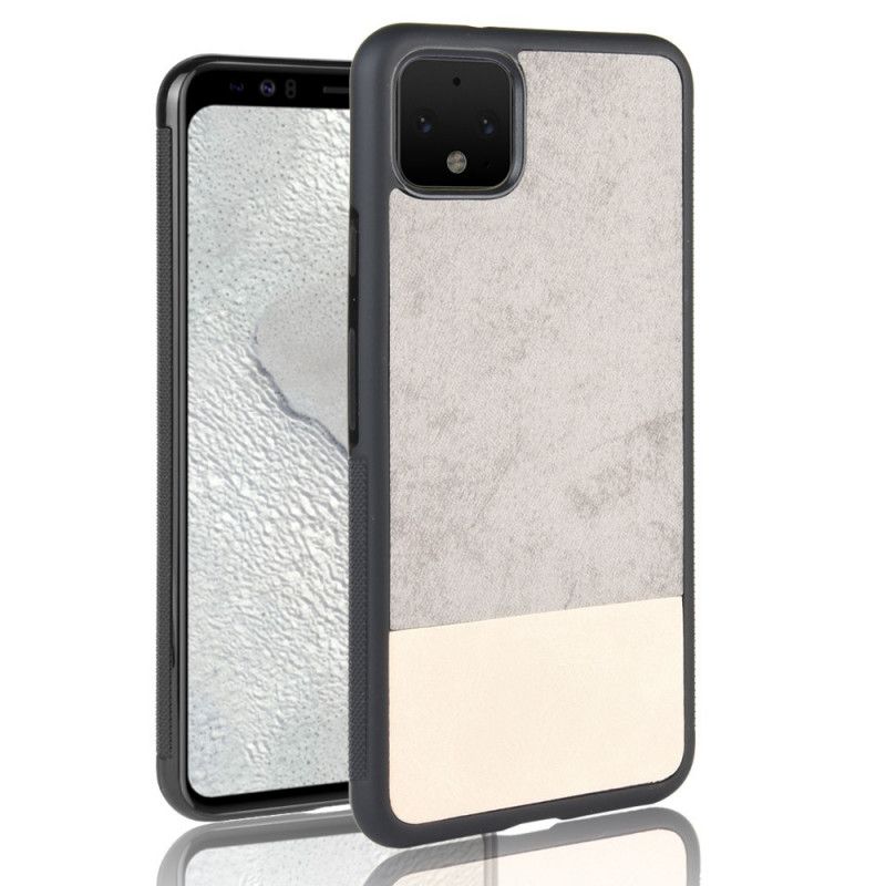 Skal Google Pixel 4 Svart Tvåfärgat Konstläder