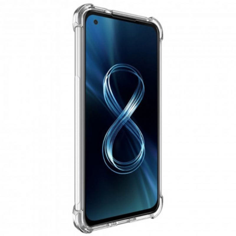 Skal Asus Zenfone 8 Telefonfodral Transparent Silky Imak