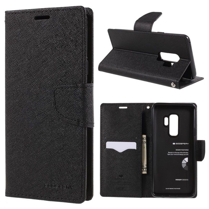 Skyddsfodral Samsung Galaxy S9 Plus Röd Tvåfärgat Kvicksilver