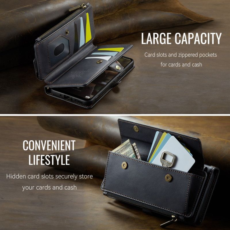 Fodral För Samsung Galaxy A17 4g / 5g Caseme Plånbok Med Mockaeffekt