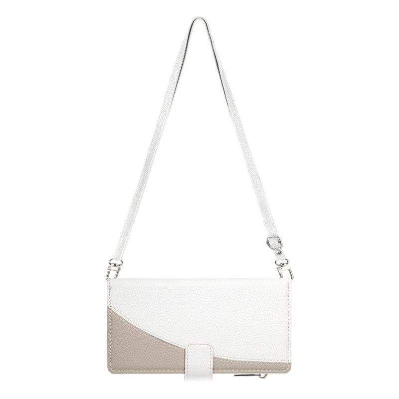 Fodral För Samsung Galaxy A17 4g / 5g Plånbok Med Dragkedja Och Rem