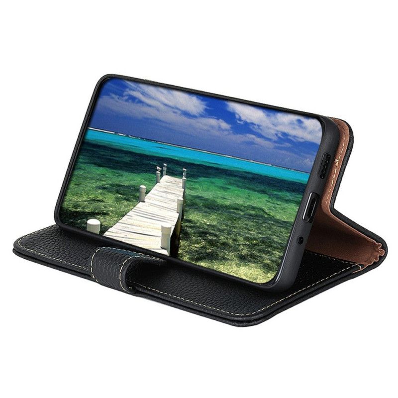 Fodral Samsung Galaxy A17 4g / 5g Äkta Läder Khazneh