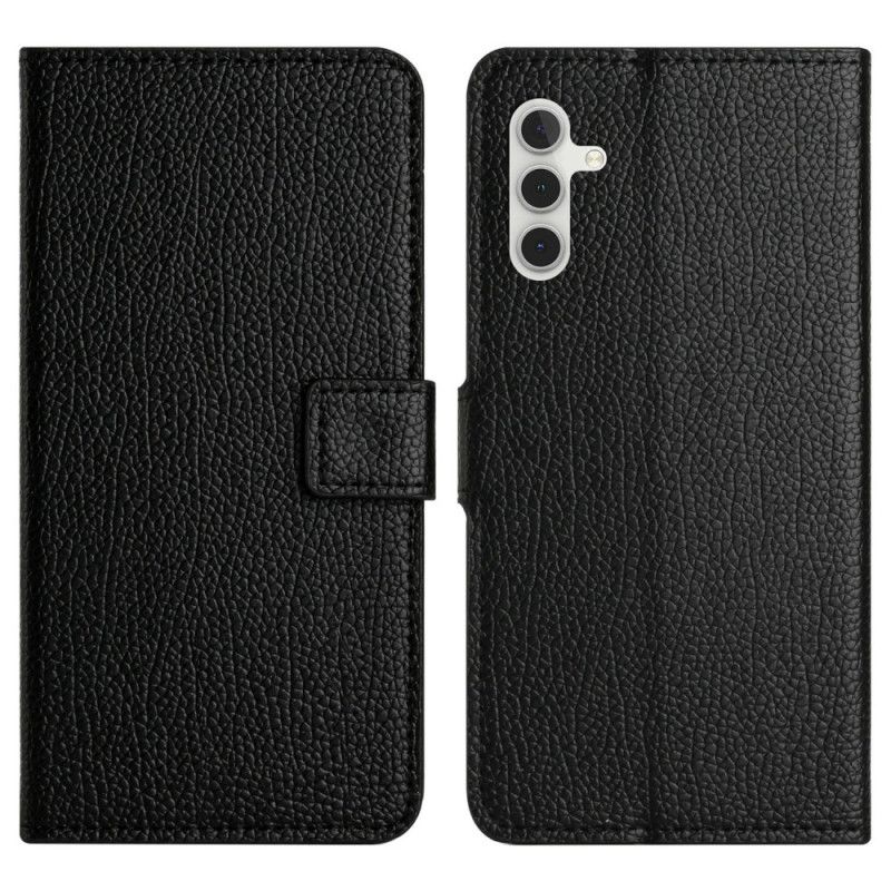 Fodral Samsung Galaxy A17 4g / 5g Lychee-texturerad Lädereffekt